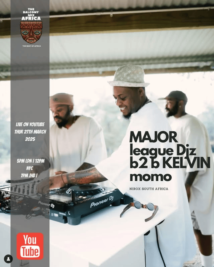 Major League DJZ Balcony Mix Africa B2B Kelvin Momo at Natura Co Lab, ZA ( Private School Mix ) AMAPIANO MIX 2025