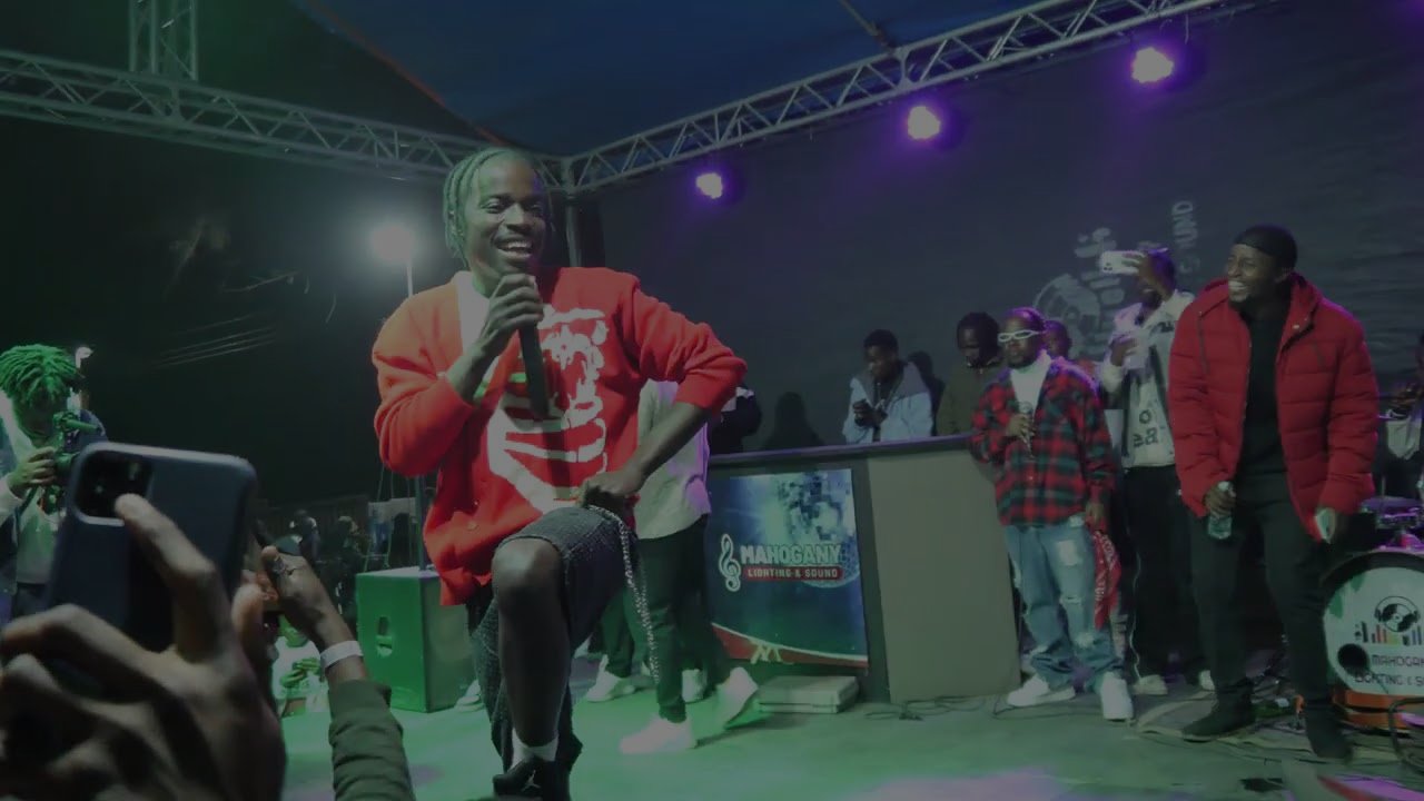 Nutty O live performance at MindLands BurnOut Africa Day Edition Gweru 2025