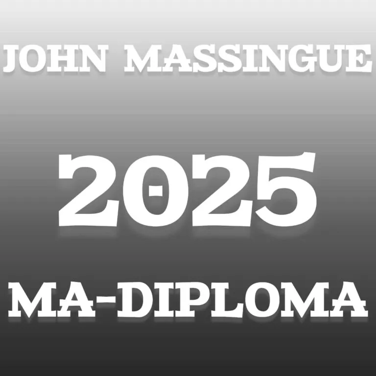 John Massingue – Ma Diploma