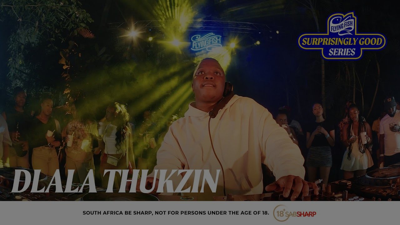 Dlala Thukzin - Flying Fish Surprisingly Good Series (Afro Tech) DJ Set Live from a Greenhouse JHB
