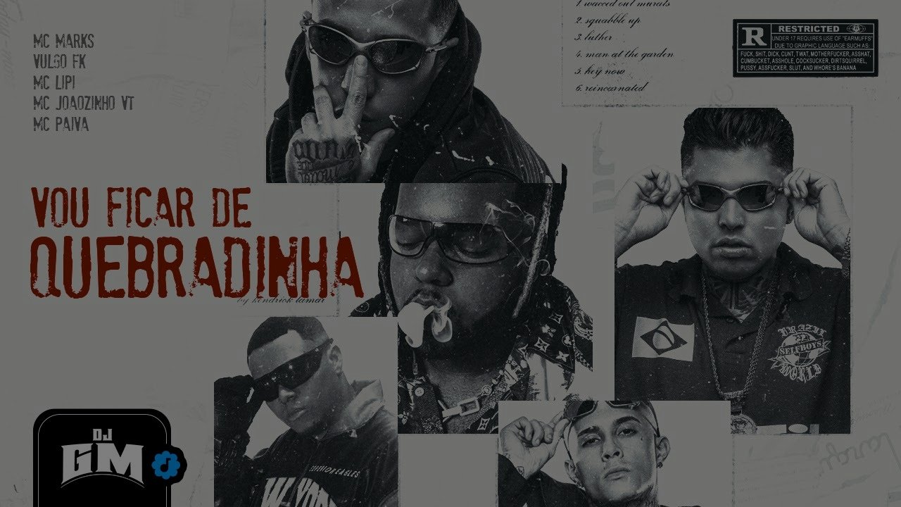 MC Marks, Vulgo FK, MC Lipi, MC Joãozinho VT e MC Paiva - VOU FICAR DE QUEBRADINHA