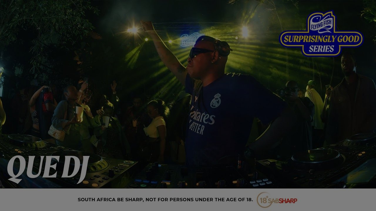 QUE DJ | Flying Fish Surprisingly Good Series (Gqom) DJ Set Live from a Greenhouse JHB