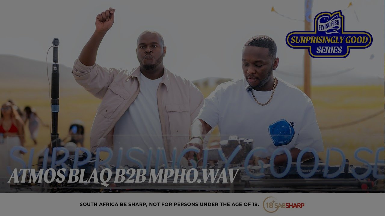Atmos Blaq B2B Mpho.wav - Flying Fish Surprisingly Good Series (Afrotech Mix) Secret Stage @RTD25