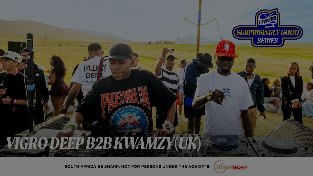 Vigro Deep B2B Kwamzy (UK) | Flying Fish Surprisingly Good Series (Amapiano Mix)Secret Stage @ RTD25