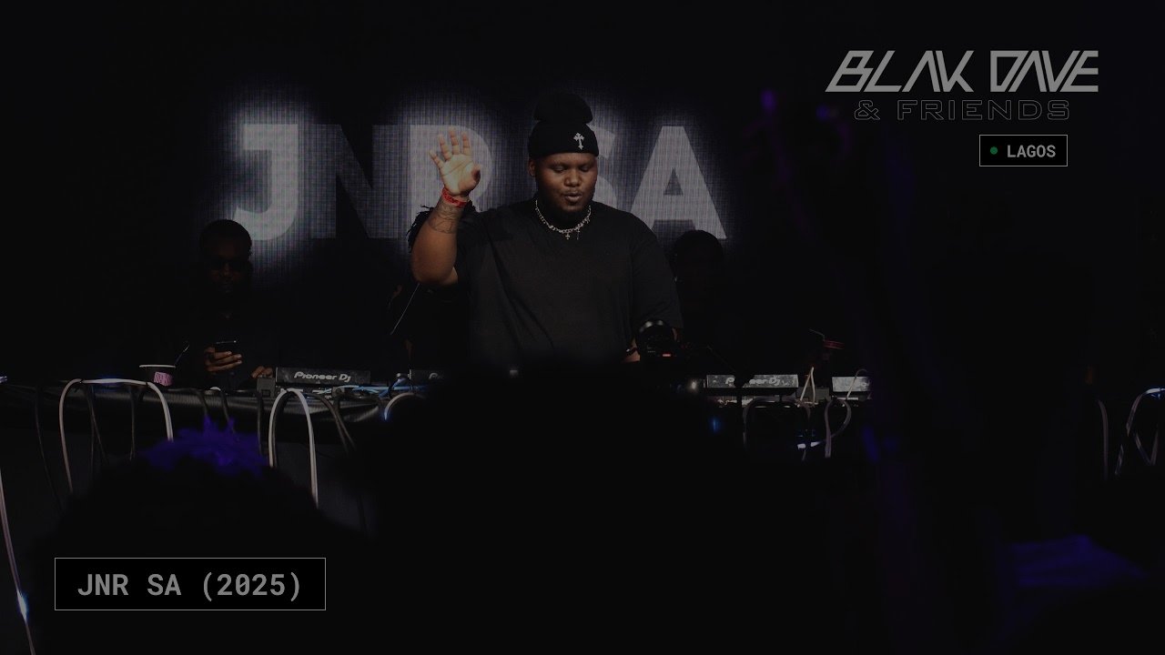 JNR SA Live at Blak Dave & Friends | 3 Step / Afro House DJ Set | Lagos 2025