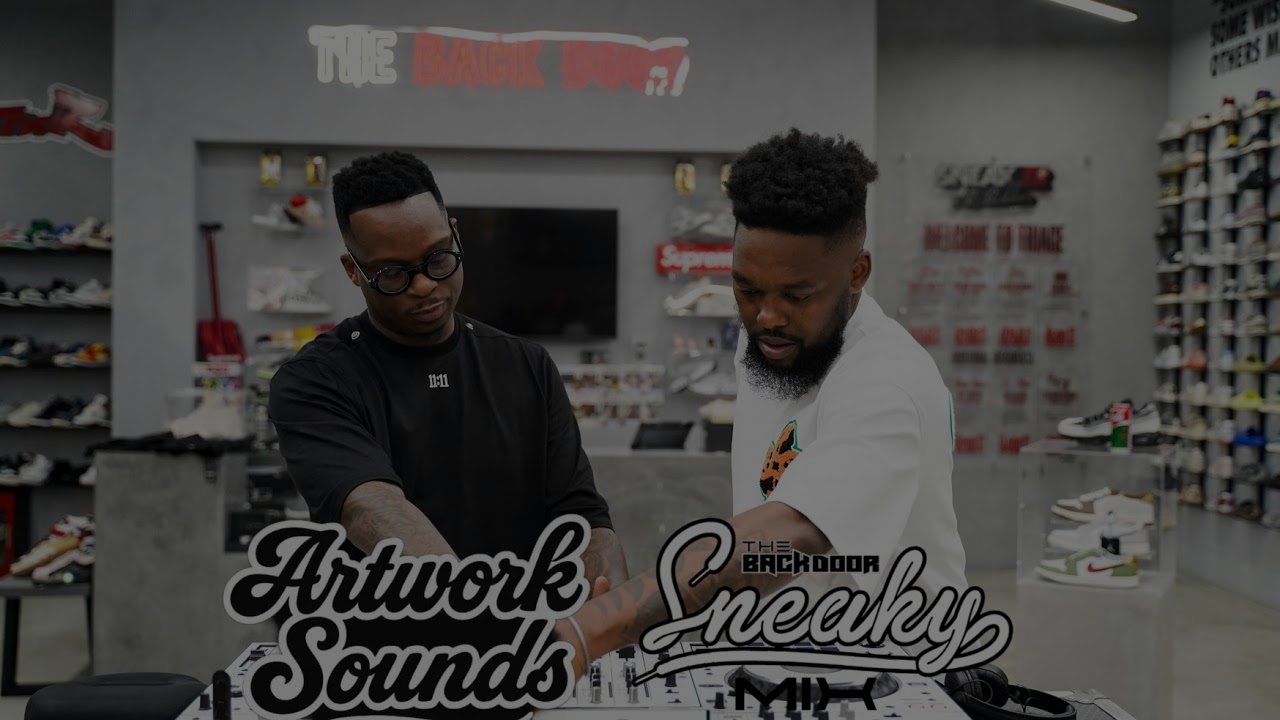 Sneaky Mix W/ Artwork Sounds Live From The Back Door EP4 Painting With Sound