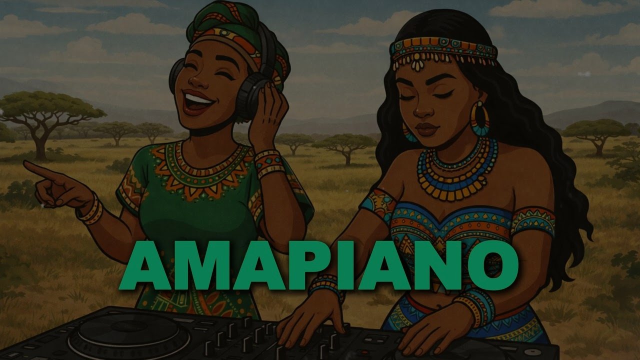 Best Amapiano Mix Instrumental 2026 | Calm Amapiano African Rhythms for Mindfulness | 2 Hours