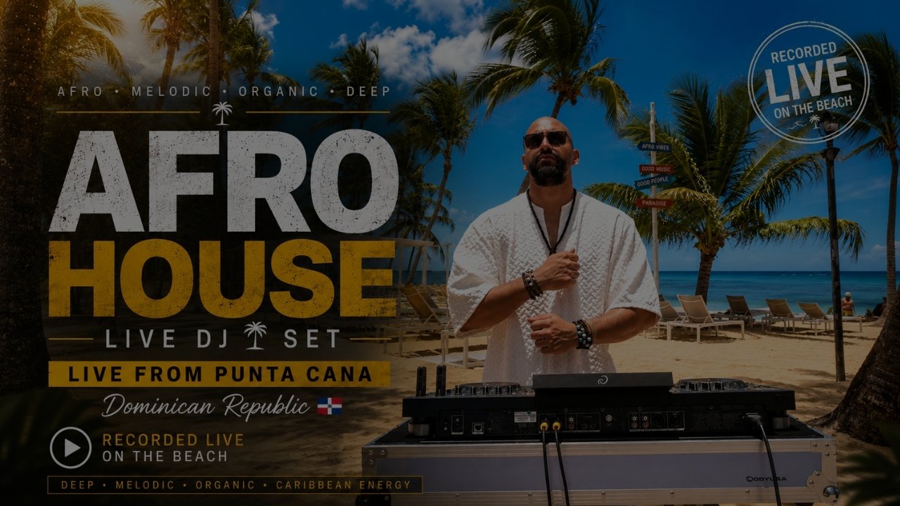 Afro House Mix 2026 | Playa Palmera, Punta Cana | Habibi Del Mar Live Set | Latin Remixes
