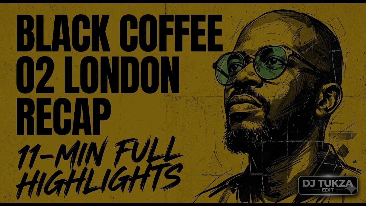 Black Coffee O2 London 2026 Full Recap & Live Orchestra Highlights | DJ Tukza Edit