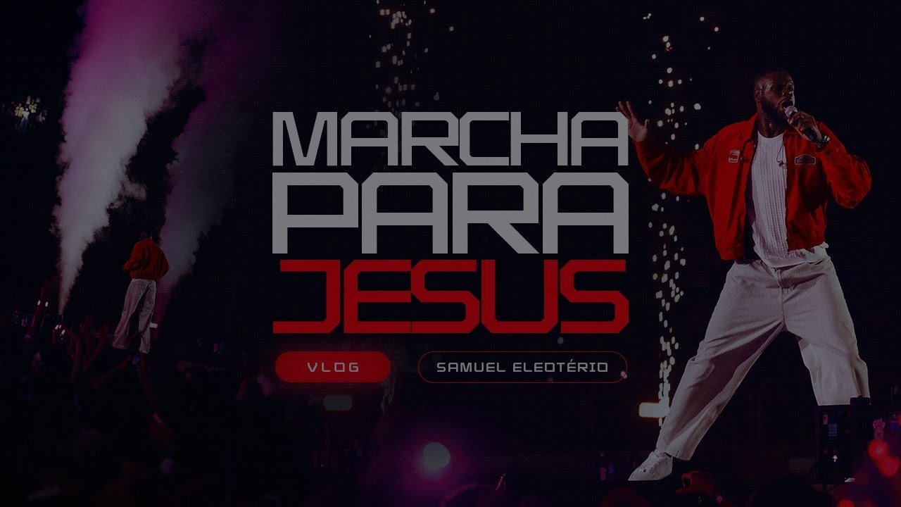 Samuel Eleoterio - Marcha Para Jesus horas antes