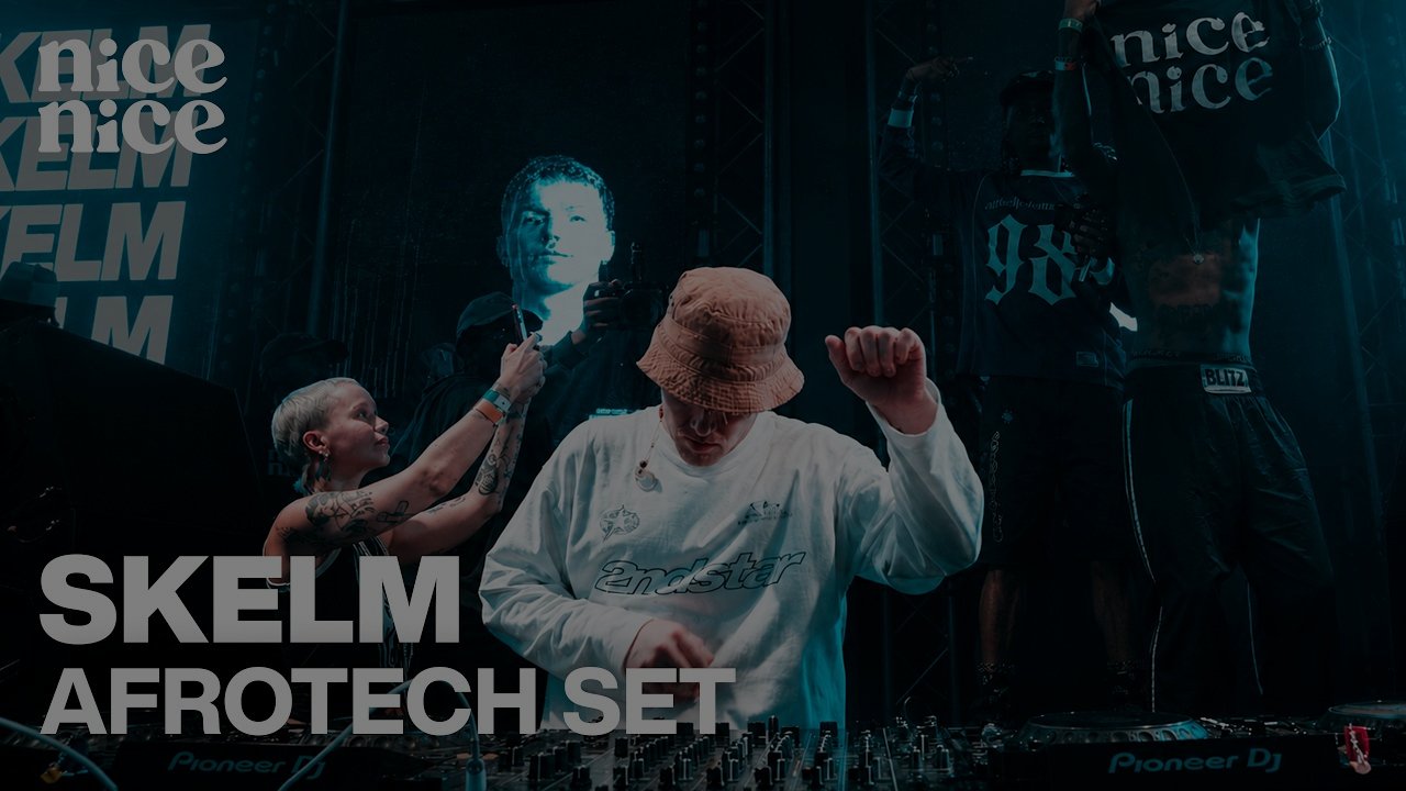 SKELM Powerful, Driving Afro Tech set Live from NiCE NiCE Cape Town