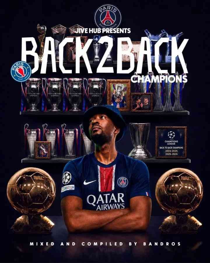 Bandros – PSG Back 2 Back Champions (Amapiano Mix)