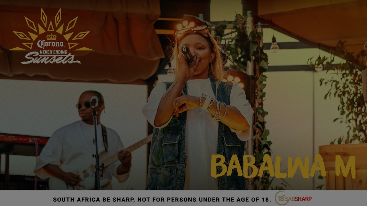 Babalwa M Live at Corona Never Ending Sunsets - Summit Grill Rooftop, Pretoria