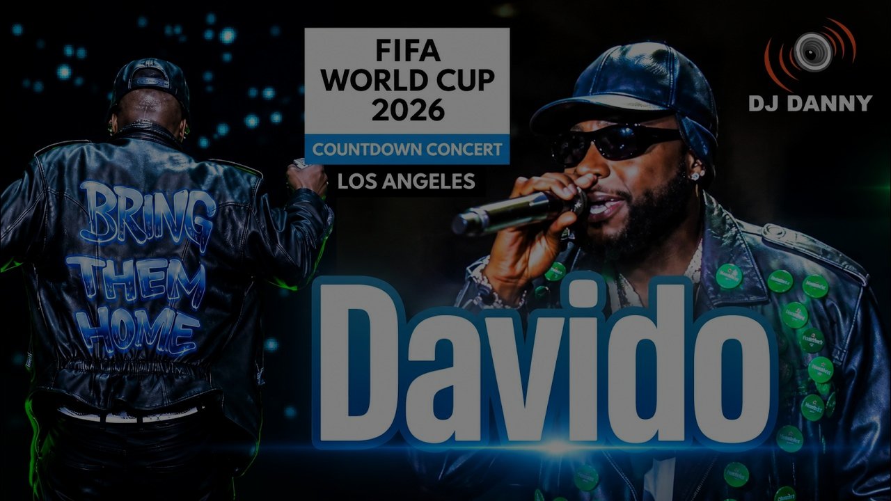Davido FIFA World Cup 2026 Countdown Concert Los Angeles