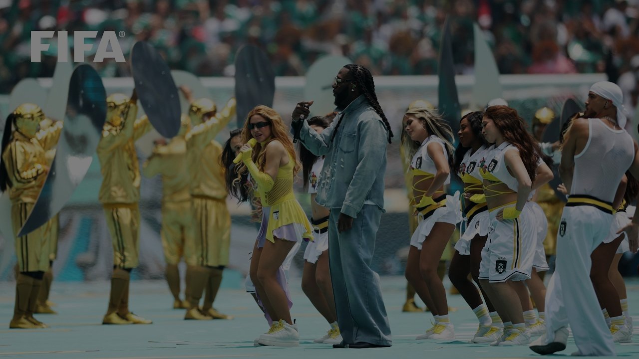 Shakira and Burna Boy perform Dai Dai at FIFA World Cup 2026 Opening Match!