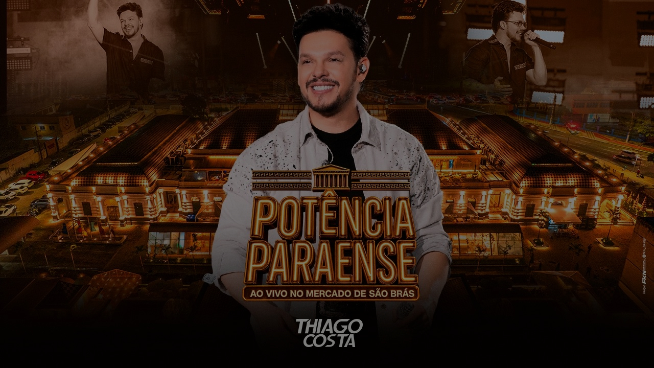 Thiago Costa - POTÊNCIA PARAENSE ( Ao Vivo No Mercado de São Brás)