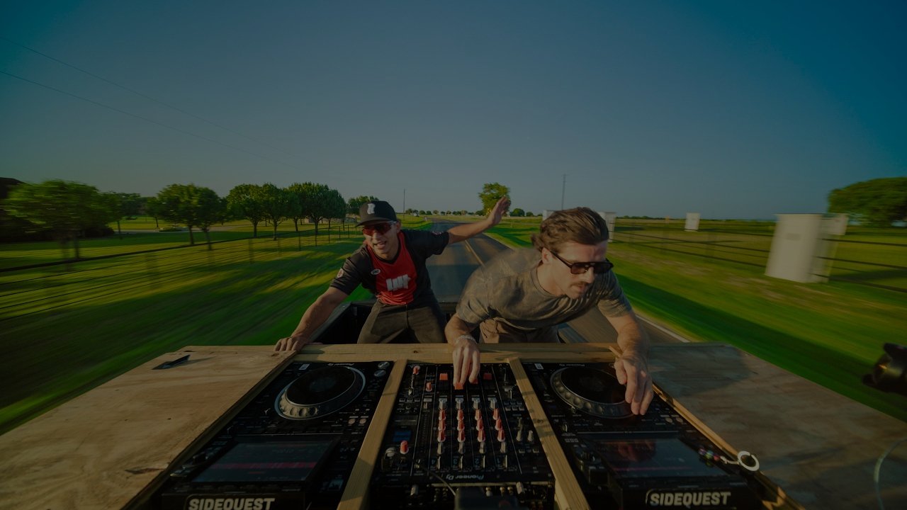 DJ'ing In The Back Of A Truck On The Highway | Jersey Club & Hip-Hop