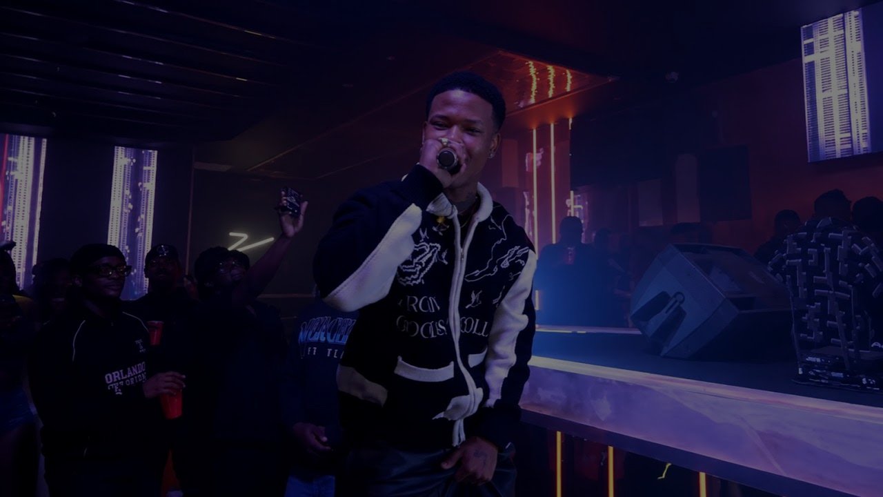 Nasty C Performs at an Amapiano Club