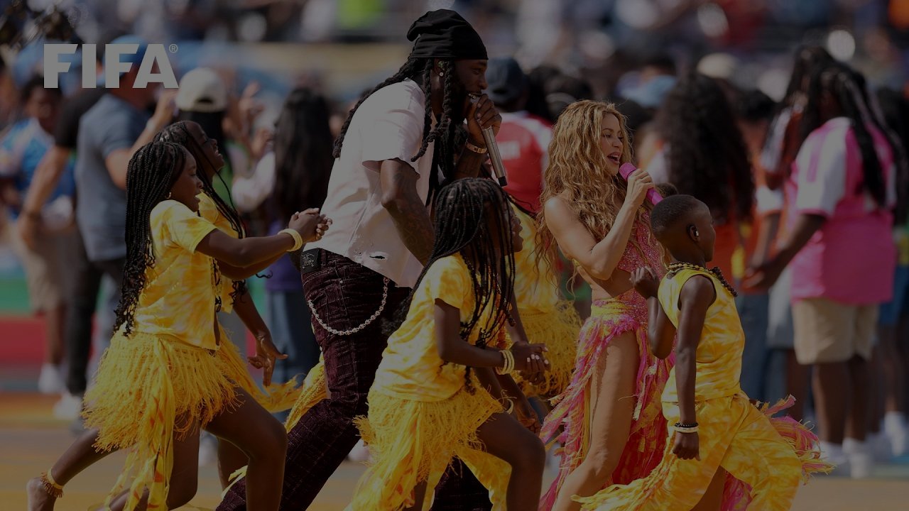 Shakira, Burna Boy & Triplets Ghetto Kids | Final Halftime Show | Full Performance