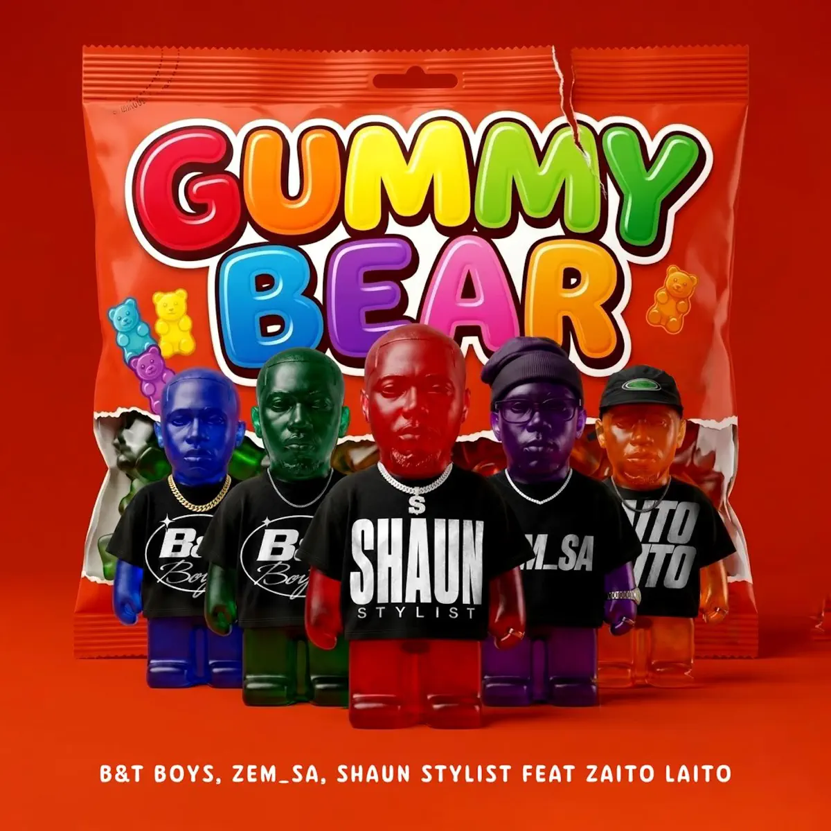 B&T Boys, Zem sa & Shaun Stylist – Gummy Bear (feat. Zaito Laito)