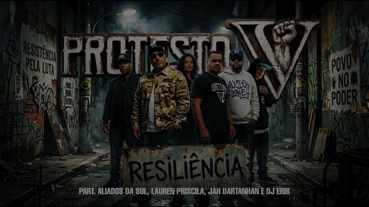 Teaser - Resiliência (Protesto V feat. Aliados da Sul, Lauren Priscila, Jah Dartanhan e DJ Erik)