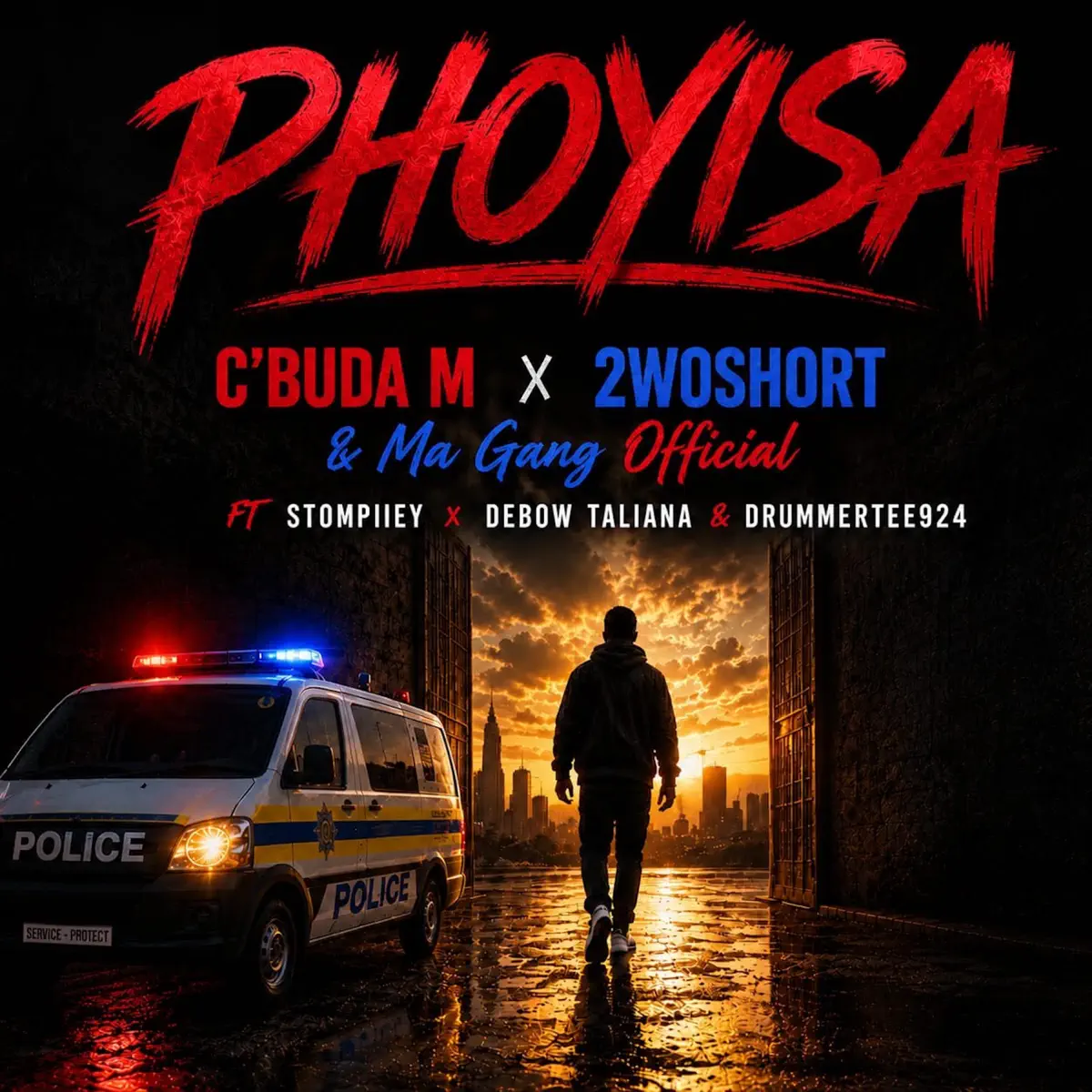 C’buda M, 2woshort & Ma Gang Official – Phoyisa (feat. Stompiiey, Debow Taliana & DrummeRTee924)