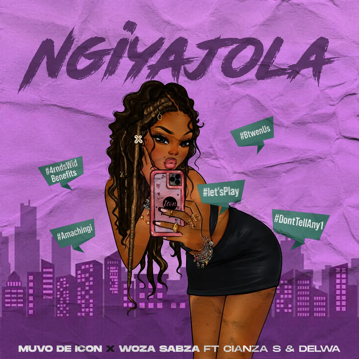 Muvo De Icon & Woza Sabza – Ngiyajola (feat. Cianza S & Delwa)