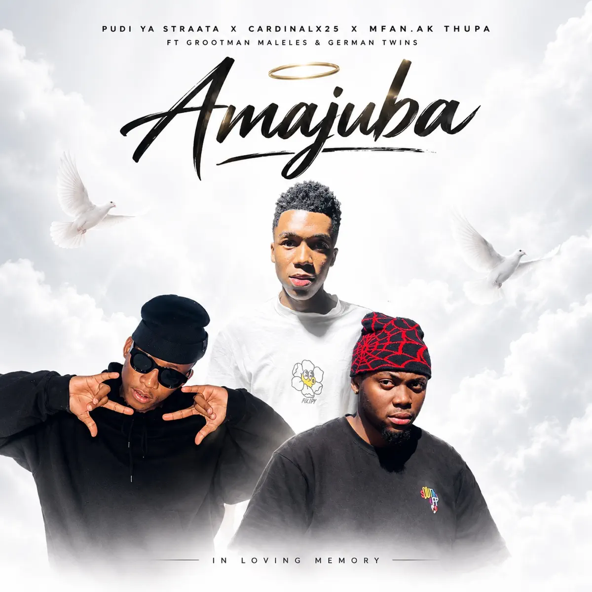 Pudi Ya Straata, Cardinal X25 & Mfan.ak Thupa – Amajuba (feat. Grootman Maleles & German twins)