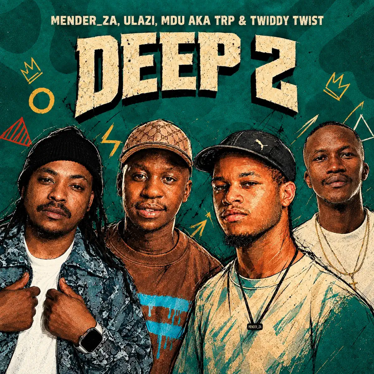Mender ZA, uLazi, MDU aka TRP & Twiddy Twist – Deep 2