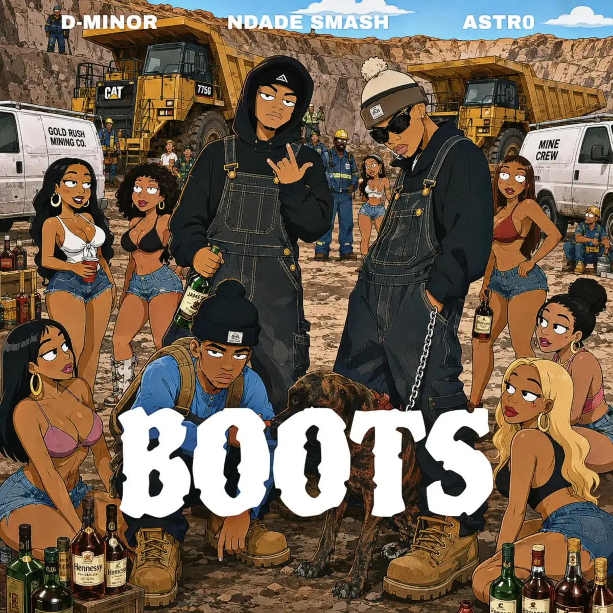 Ndade Smash, ASTR0 & D MINOR – Boots