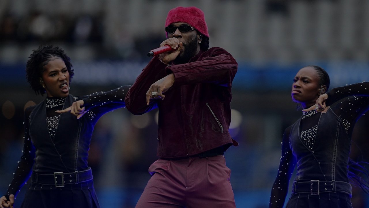 Burna Boy Halftime Show at the Paris Game