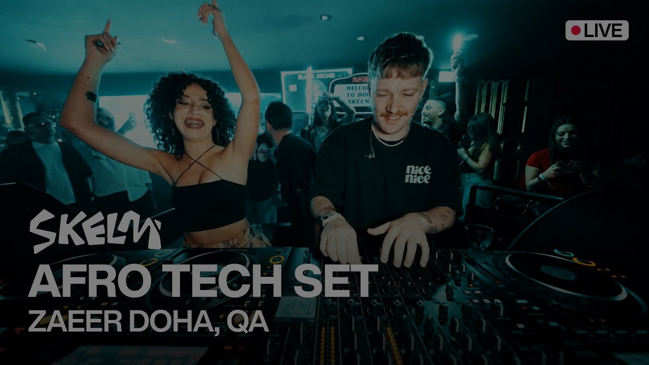 SKELM Powerful & Emotional Afro Tech Set LIVE at Zaeer Doha, Qatar